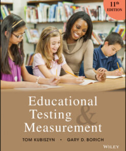 Educational Testing and Measurement 11th Edition 11e - Original PDF