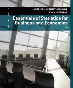 Essentials of Statistics for Business and Economics 7e 7th Edition - Original PDF