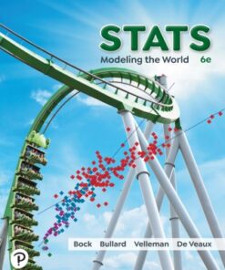 Stats: Modeling the World 6th Edition - Original PDF
