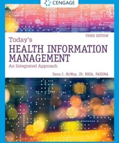 Today's Health Information Management: An Integrated Approach 3rd Edition - Original PDF