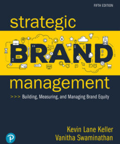 Strategic Brand Management: Building, Measuring, and Managing Brand Equity 5th Edition - Original PDF