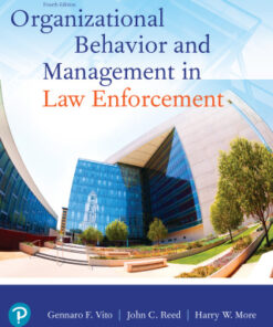 Organizational Behavior and Management in Law Enforcement 4th Edition - Original PDF