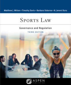 Sports Law: Governance and Regulation 3rd Edition - Original PDF