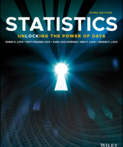 Statistics: Unlocking the Power of Data 3rd Edition - Original PDF