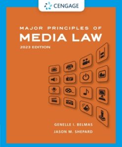 Major Principles of Media Law, 2023 1st Edition - Original PDF