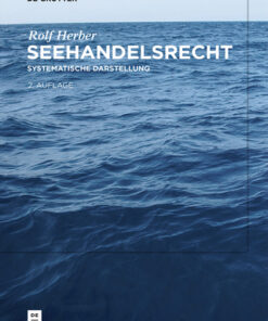 Seehandelsrecht: Systematische Darstellung 2nd Edition - Original PDF