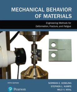 Mechanical Behavior of Materials 5th Edition - Original PDF