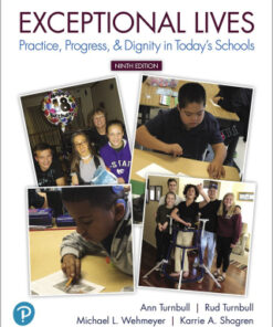 Exceptional Lives: Practice, Progress, & Dignity in Today's Schools 9th Edition - Original PDF