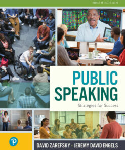 Public Speaking: Strategies for Success 9th Edition - Original PDF