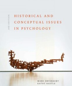 Conceptual and Historical Issues in Psychology 3rd Edition - Original PDF