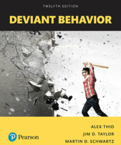 Deviant Behavior 12th Edition - Original PDF