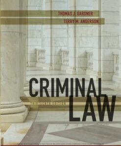 Criminal Law 13th Edition - Original PDF