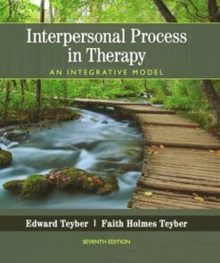 Interpersonal Process in Therapy: An Integrative Model 7th Edition - Original PDF