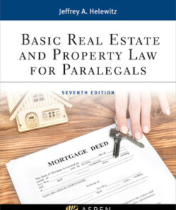 Basic Real Estate and Property Law for Paralegals 7th Edition - Original PDF