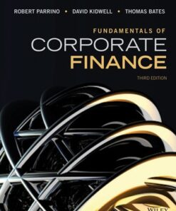 Fundamentals of Corporate Finance 3rd Edition - Original PDF