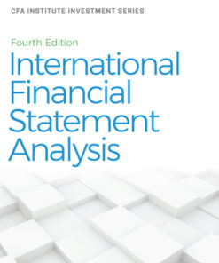 International Financial Statement Analysis 4th Edition - Original PDF