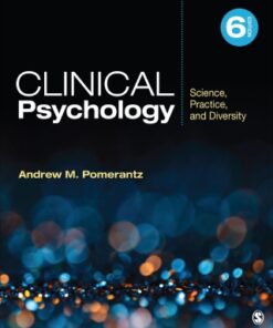 Clinical Psychology: Science, Practice, and Diversity 6th Edition - Original PDF