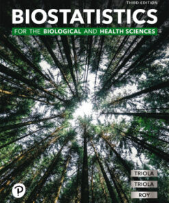 Biostatistics for the Biological and Health Sciences 3rd Edition - Original PDF