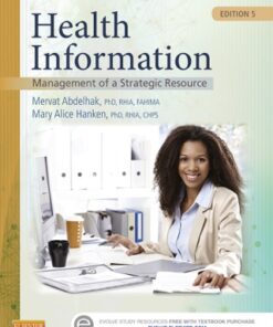 Health Information: Management of a Strategic Resource 5th Edition - Original PDF