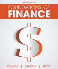 Foundations of Finance 9th Edition - Original PDF
