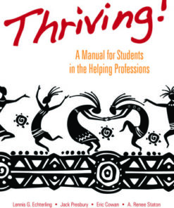 Thriving! A Manual for Students in the Helping Professions 3rd Edition - Original PDF