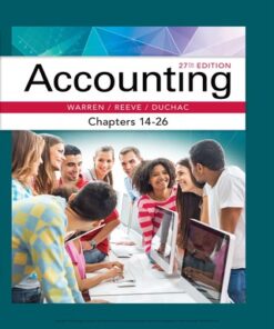 Accounting, Chapters 14-26 27th Edition - Original PDF