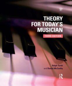 Theory for Today's Musician Textbook 3rd Edition - Original PDF