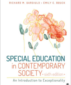 Special Education in Contemporary Society: An Introduction to Exceptionality 6th edition - Original PDF