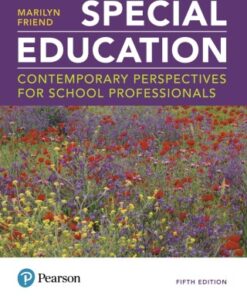 Special Education: Contemporary Perspectives for School Professionals 5th Edition - Original PDF