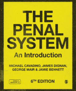 The Penal System,An Introduction 6e 6th Edition  - Original PDF