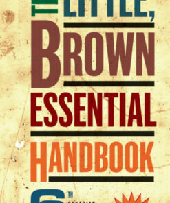 The Little, Brown Essential Handbook, MLA Update (Canadian Edition) 6th Edition - Original PDF