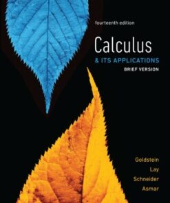 Calculus & Its Applications, Brief Version 14th Edition - Original PDF