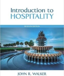 Introduction to Hospitality 7th edition - Original PDF