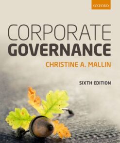 Corporate Governance 6th Edition by Christine Mallin - Original PDF