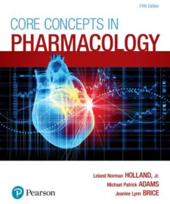 Core Concepts in Pharmacology 5th Edition - Original PDF