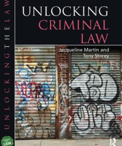 Unlocking Criminal Law 5th Edition - Original PDF