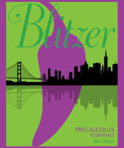 Precalculus Essentials 5th Edition - Original PDF
