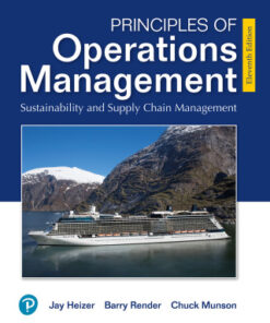 Principles of Operations Management: Sustainability and Supply Chain Management 11th Edition - Original PDF