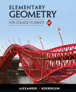 Elementary Geometry for College Students 6th Edition - Original PDF
