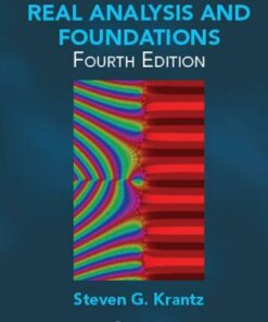 Real Analysis and Foundations 4th Edition - Original PDF