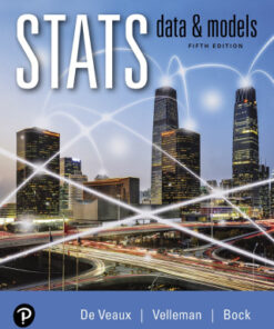 Stats: Data and Models 5th Edition - Original PDF