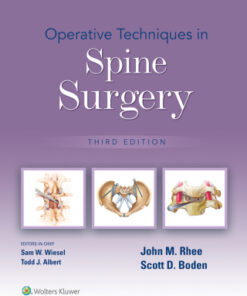 Operative Techniques in Spine Surgery 3rd Edition - Original PDF