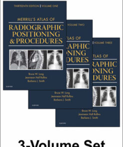 Merrill's Atlas of Radiographic Positioning and Procedures , 3-Volume Set 13th Edition - Original PDF