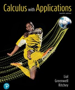 Calculus with Applications 12th Edition 12e - Original PDF
