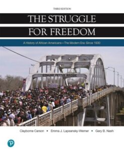 The Struggle for Freedom, The Modern Era, Since 1930 3rd Edition - Original PDF