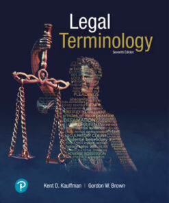 Legal Terminology 7th Edition - Original PDF