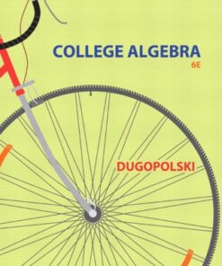 College Algebra 6th Edition - Original PDF