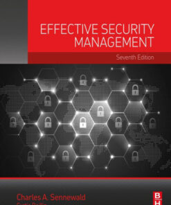 Effective Security Management 7th Edition - Original PDF