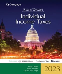 South-Western Federal Taxation 2023: Individual Income Taxes 46th Edition - Original PDF