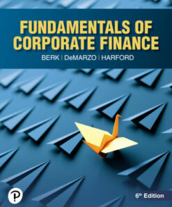 Fundamentals of Corporate Finance 6th Edition by Jonathan Berk - Original PDF